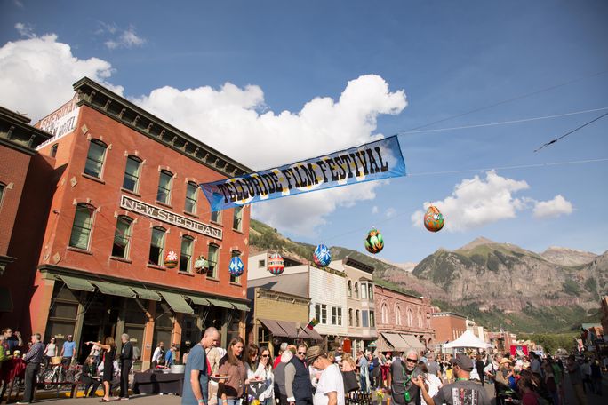 Film festival opening in Telluride, Colorado