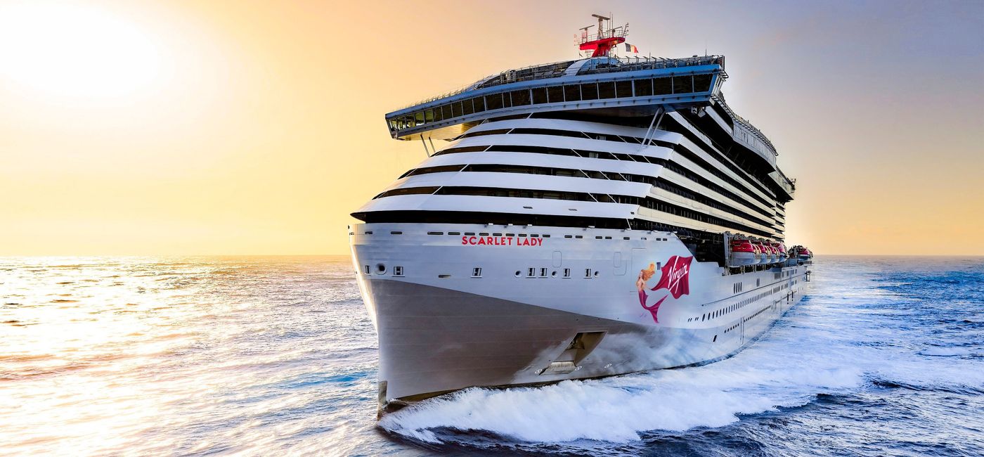 Image: Virgin Voyages' Scarlet Lady. (Photo courtesy of Virgin Voyages)