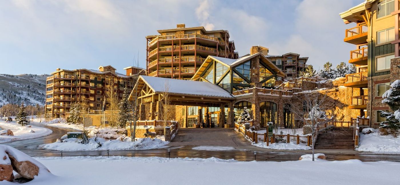 Image: PHOTO: Exterior of Westgate Park City Resort & Spa in Park City, Utah. (Photo via Zimmerman) (Westgate Park City Resort & Spa)