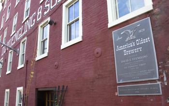 The Yuengling Brewery in Pottsville, Pennsylvania