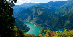 Lake Okutama, Japan