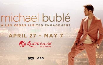 Michael Buble, music, concert, Las Vegas, Resorts World Las Vegas
