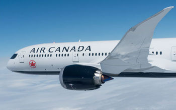 Boeing 787 Dreamliner de Air Canada.