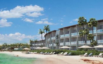 The luxurious new Hilton property, Conrad Tulum, in Mexico.