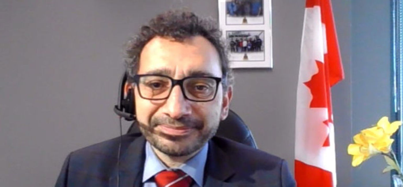 Image: Canada's Minister of Transport Omar Alghabra. (PHOTO: Twitter/Omar Alghabra)
