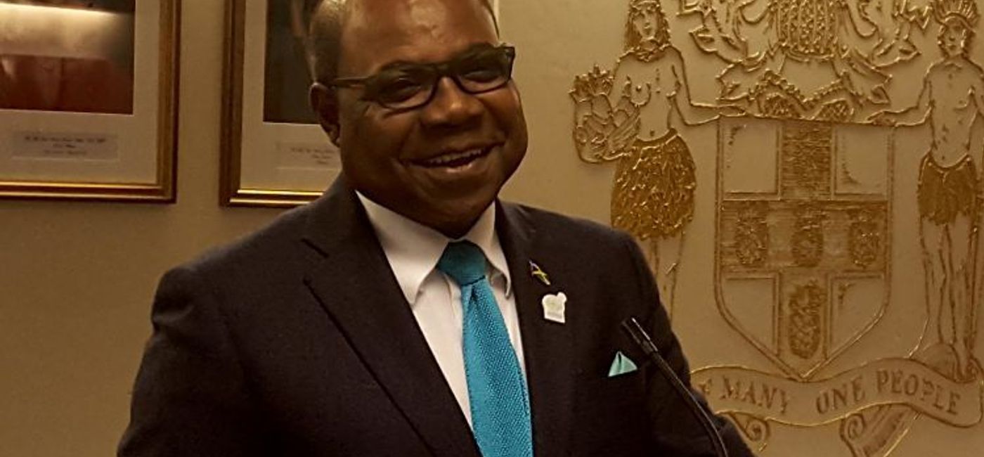 Image: PHOTO: Edmund Bartlett, Jamaica’s minister of tourism. (photo by Brian Major)
