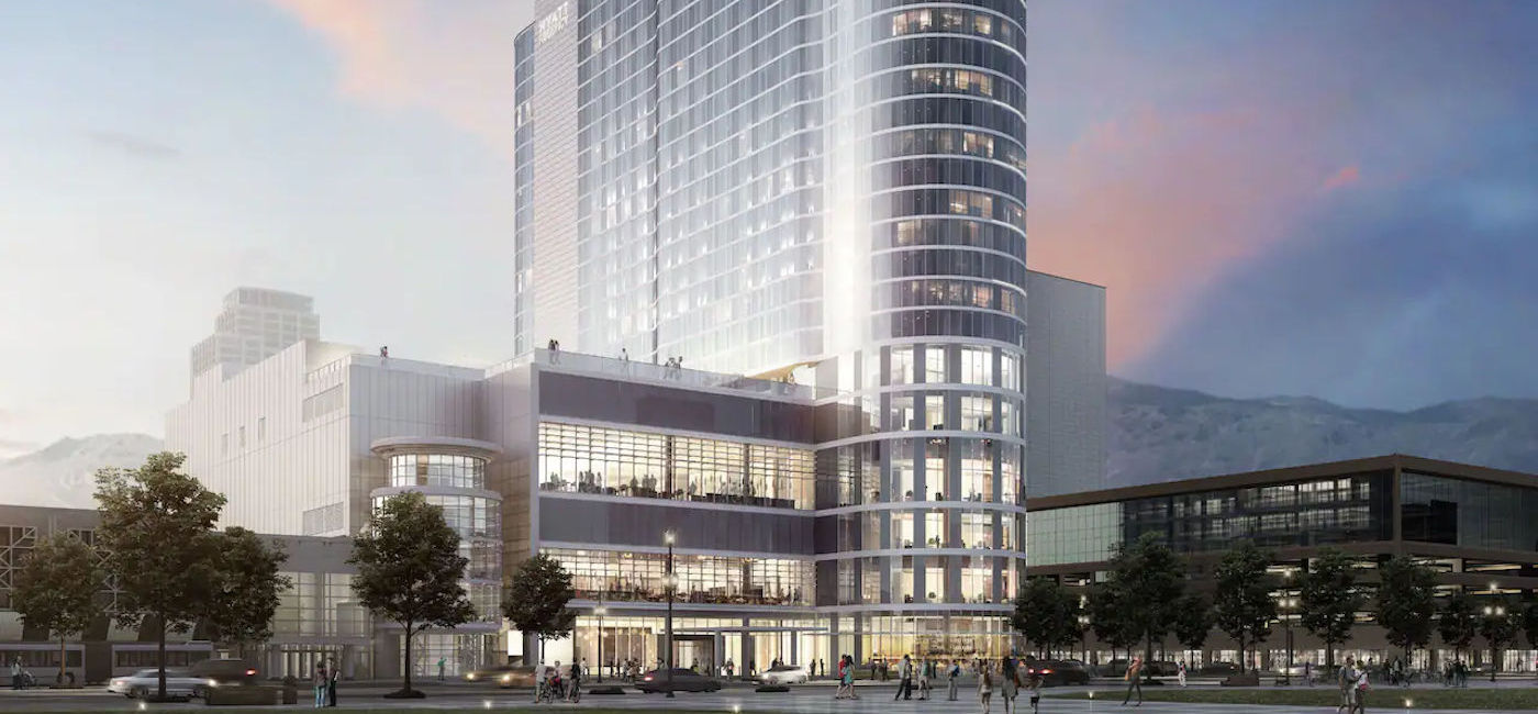 Image: Artist's rendering of the new Hyatt Regency Salt Lake City. (image courtesy of Hyatt)