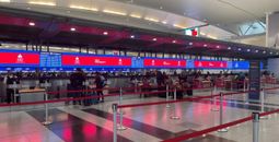 Delta Air Lines check-in counter at JFK Airport, JFK, New York, Delta, airport