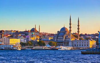 Sunset in Istanbul