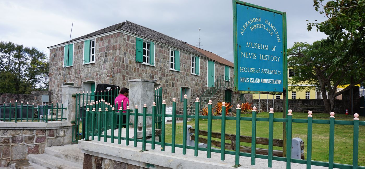 Image: A statue of Alexander Hamilton will be unveiled at the Museum of Nevis History on July 22. (Photo by Brian Major)