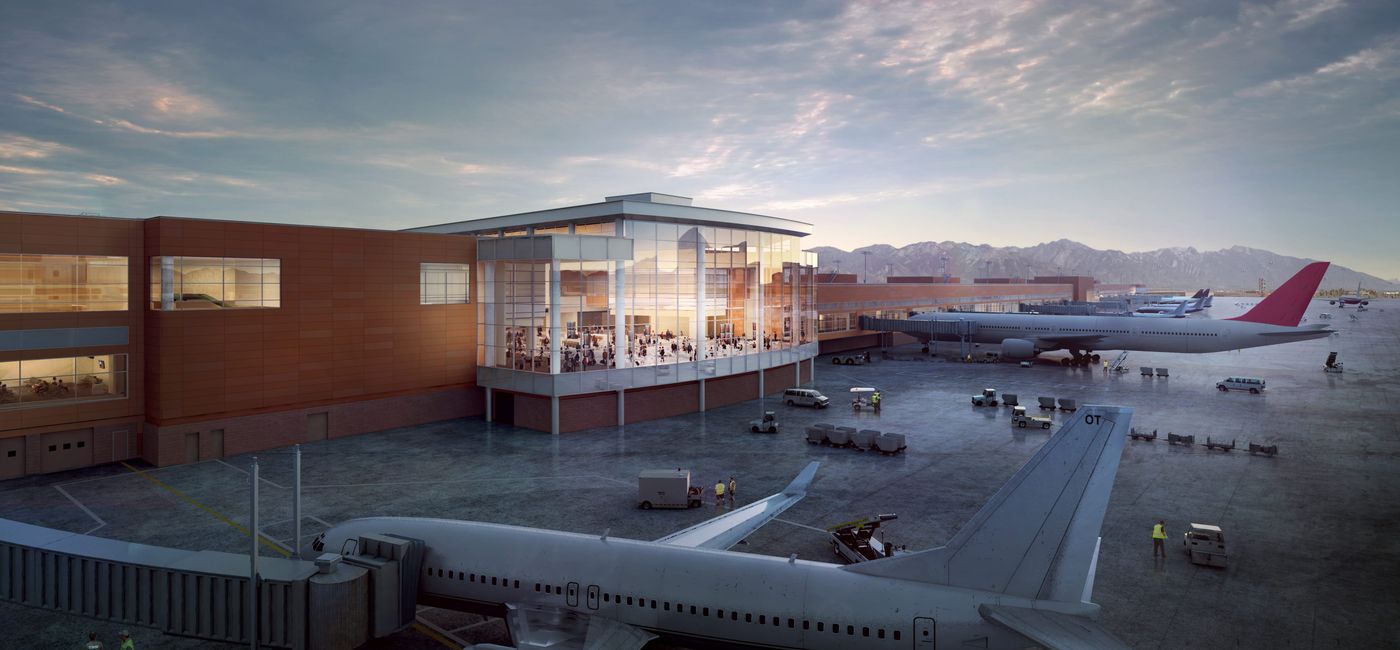 Image: PHOTO: The new Salt Lake City International Airport.(Photo courtesy of Salt Lake City International Airport)