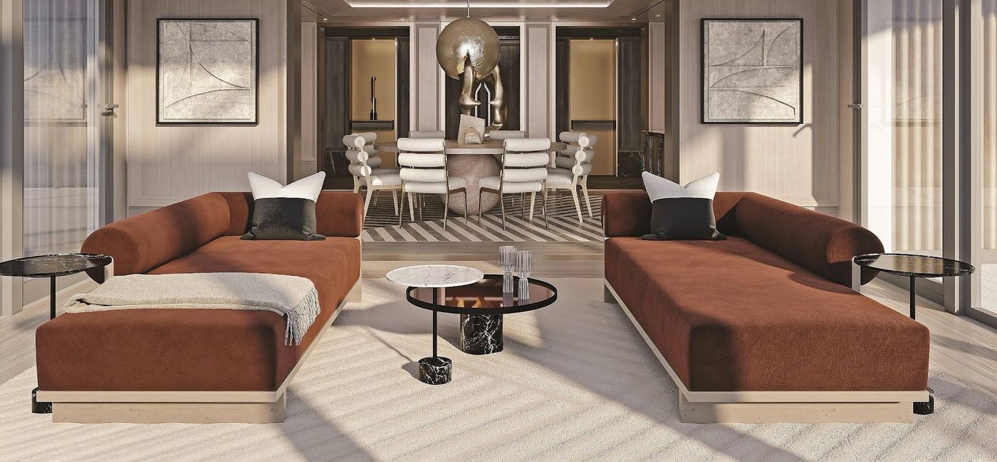 Image: Seven Seas Grandeur's Regent Suite. (photo via Regent Seven Seas Cruises Media)