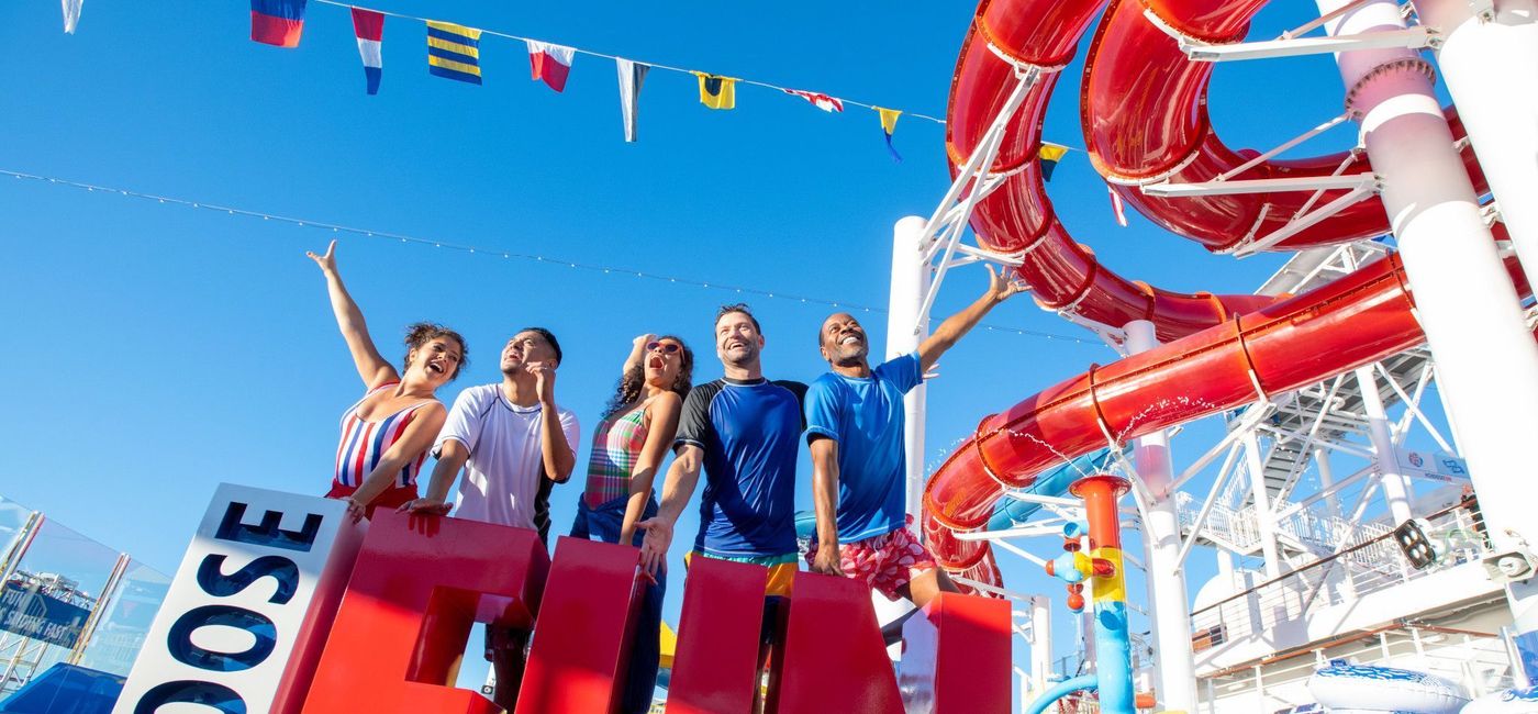 Image: Carnival celebrated the best booking week in its 50-year history. (Carnival Cruise Line.)
