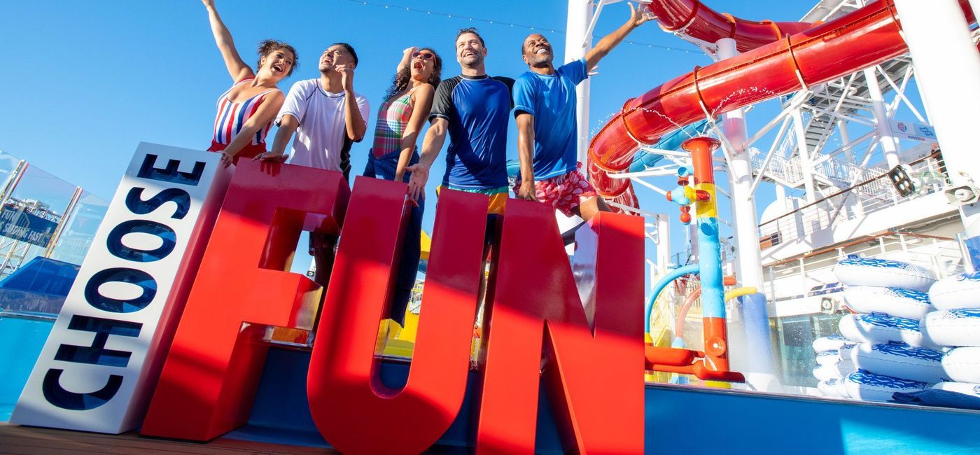 Image: Carnival will celebrate its 50th birthday with travel advisors in four cities. (Photo via Carnival Cruise Line) (Carnival Cruise Line.)