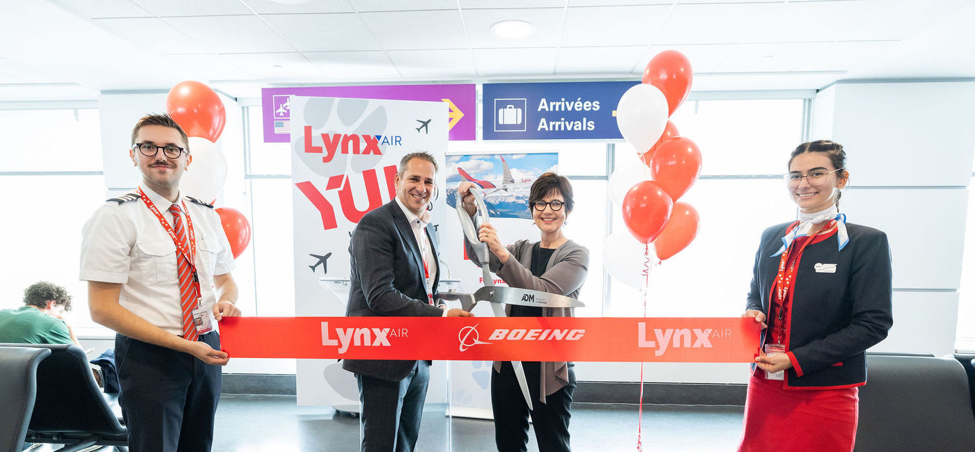 Image: Lynx arrive à YUL (Lynx arrive à YUL)