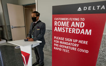 Delta’s pre-flight testing.