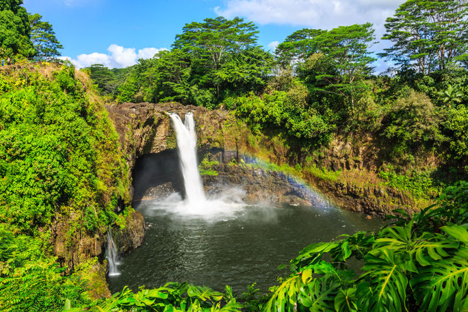 Rainbow Falls in Hilo