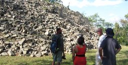 Belize Lubaatan archeaological site