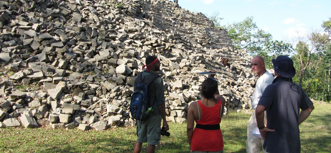 Image: Belize Lubaatan archeaological site (Photo Credit: Brian Major)