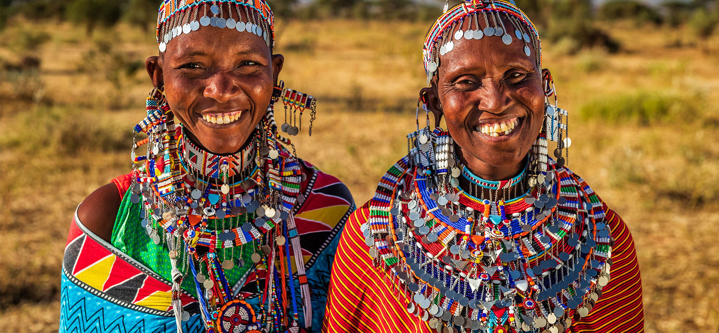 Image: PHOTO: Women of the Samburu Tribe in Kenya. (Photo courtesy hadynyah/E+/Getty Images)