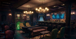Disney Treasure, Disney Cruise Line, Haunted Mansion Parlor, Disney cruise line food and beverage