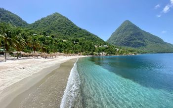 The Pitons in St. Lucia