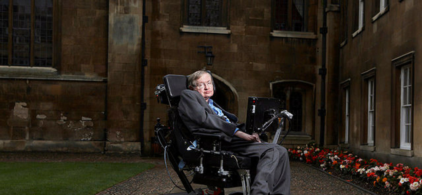 Image: PHOTO: Stephen Hawking is preparing for an out of this world trip. (Photo via Flickr/Lwp Kommunikacio)
