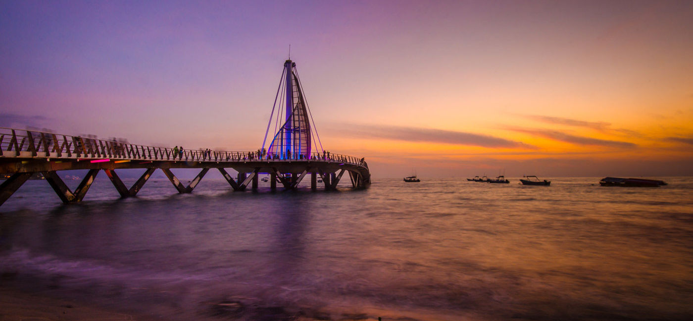 Image: PHOTO: Dock on Los Muertos Beach. (photo via Puerto Vallarta Tourism Board)