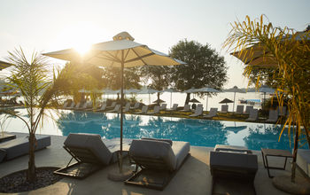 Infinity pool at Dreams Corfu Resort & Spa