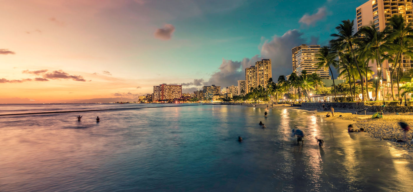 Image: Waikiki Beach in Honolulu, Hawaii.  (Photo Credit: marchello74 / iStock / Getty Images Plus)