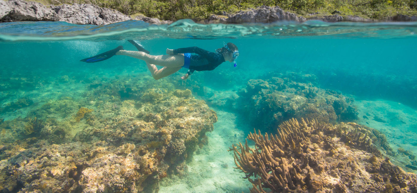 Image: PHOTO: Snorkeling in the South Pacific. (photo via Seabourn)