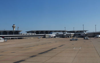 The main terminal at Memphis International Airport