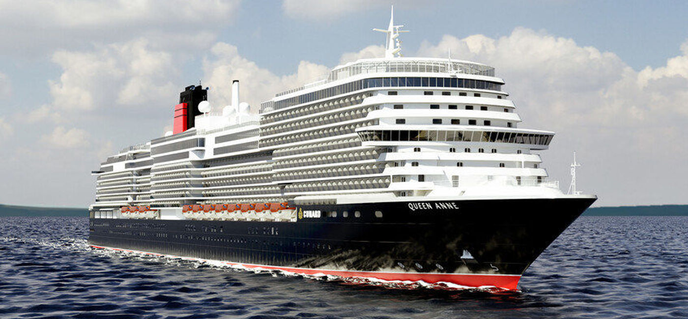 Image: Cunard's Queen Anne will debut next May. (Photo Credit: Cunard)