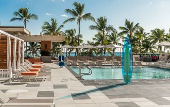 The new Queensbreak pool and amenity deck at Waikiki Beach Marriott Resort & Spa.