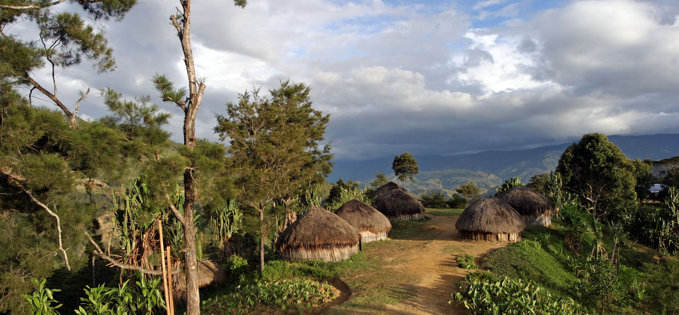 Image: Traditional village in Papua New Guinea. (photo via andersen_oystein/E+)