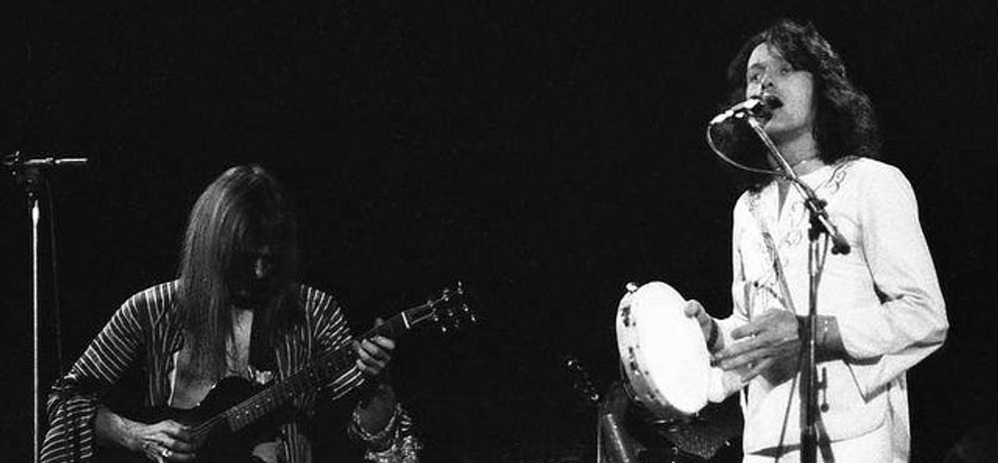 Image: PHOTO: Steve Howe and Jon Anderson of Yes in the classic years. (photo via Flickr/Hunter Desportes)