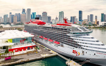 Virgin Voyages&#39; new cruise terminal at PortMiami