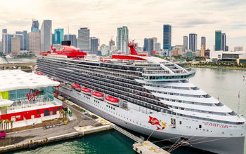 Virgin Voyages' new cruise terminal at PortMiami