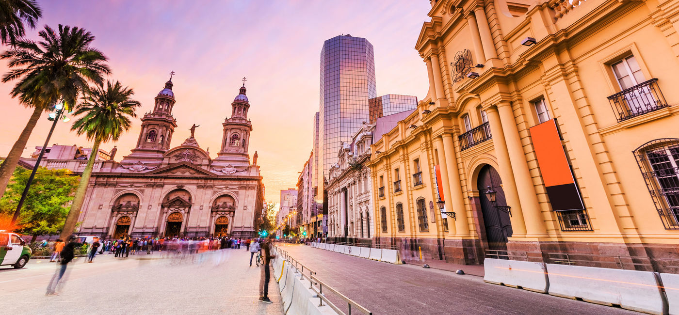 Image: Plaza de Armas in Santiago de Chile. (photo via sorincolac/iStock/Getty Images Plus)