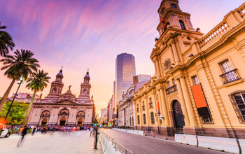 Plaza de Armas in Santiago de Chile