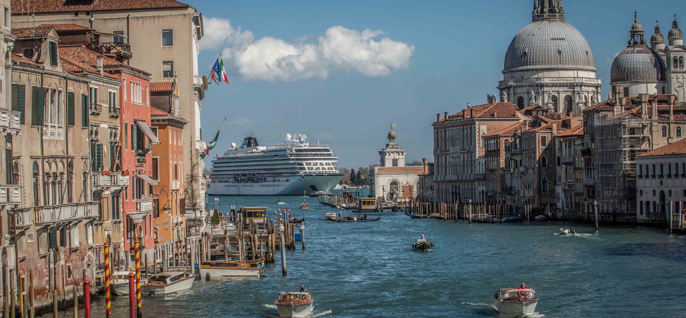 Image: PHOTO: The Viking Sky’s sister ship, the Viking Star, in Venice, Italy. (photo courtesy of Viking Ocean Cruises) 