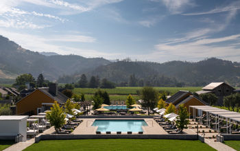 The new Four Seasons Resort and Residences Napa Valley in Calistoga, California.