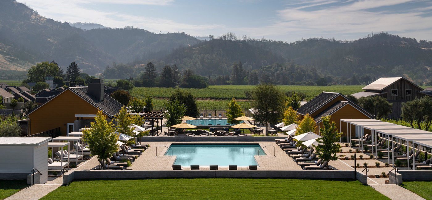 Image: The new Four Seasons Resort and Residences Napa Valley in Calistoga, California. (photo courtesy of Four Seasons)