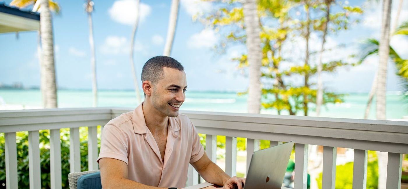 Image: Bleisure Guest at Fairmont El San Juan  (photo via Fairmont El San Juan Hotel) ((photo via Fairmont El San Juan Hotel))