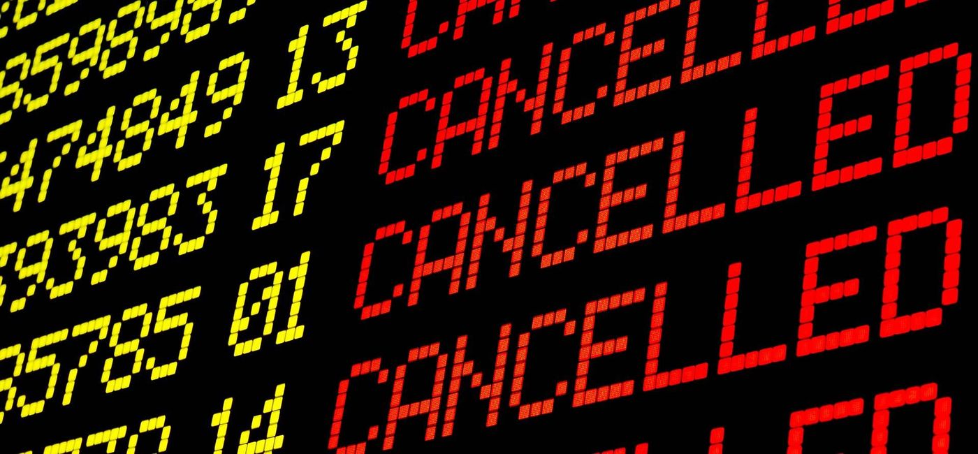 Image: Cancelled flights (Mimadeo/iStock/Getty Images Plus)