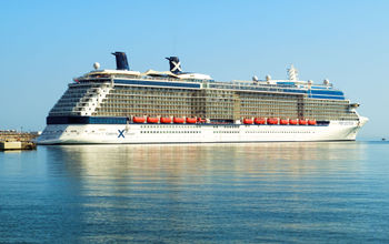 Celebrity Reflection in Malaga, Spain