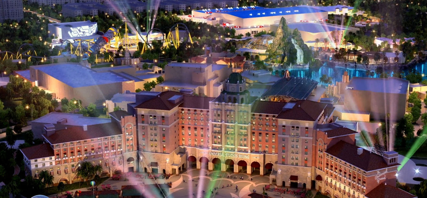 Image: PHOTO: Universal Beijing Resort's Grand Hotel. (photo via Universal Beijing Resort Media)