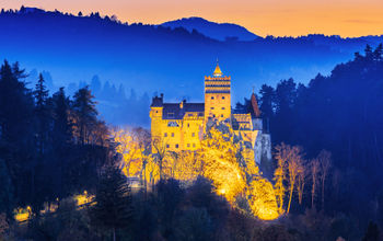 &#39;Dracula&#39;s Castle&#39;, Bran Castle, Transylvania, Romania.