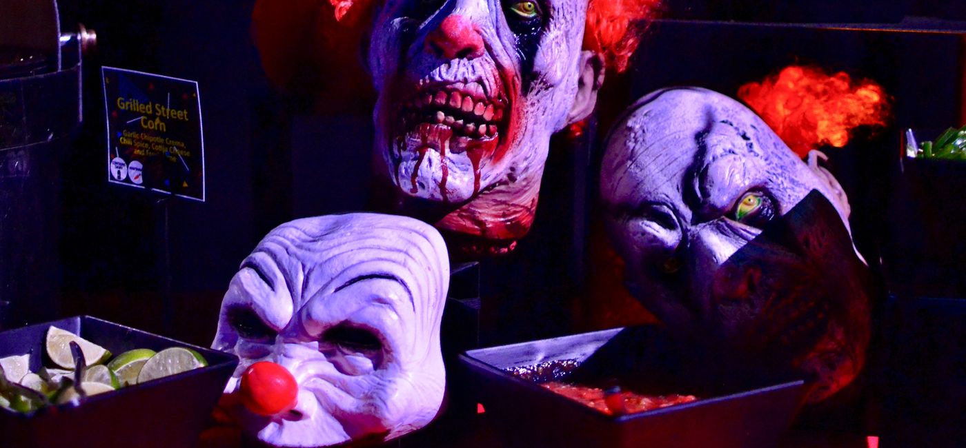 Image: Killer Klowns from Outer Space (photo by Emily Krause)