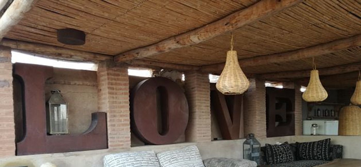 Image: PHOTO: A place to chill at Marrakesh's Ryad Dyor hotel. (photo by Worldwide Scott)